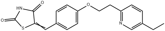 5-{4-[2-(5-Ethyl-2-pyridinyl)ethoxyl]benzyldeen}-2,4-thiazolidinedion