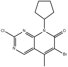 6-broom-2-chloor-8-cyclopentyl-5-methylpyrido[2,3-d]pyriMidin-7(8H)-on