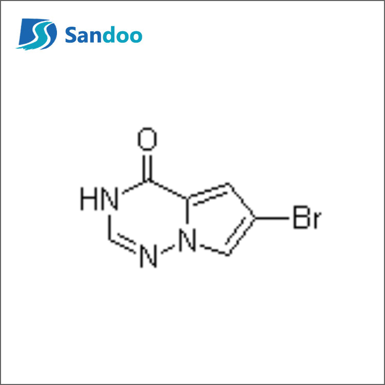 6-Bromopyrrolo[2,1-f][1,2,4]triazine-4(1H)-één