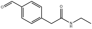 Benzeenaceetamide, N-ethyl-4-formyl-
