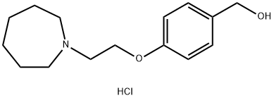 BenzeenMethanol, 4-[2-(hexahydro-1H-azepin-1-yl)ethoxy]- (hydrochloride)