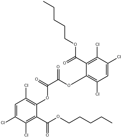 bis(2,4,5-trichloor-6-carbopentoxyfenyl)oxalaat