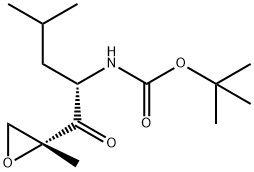 CarbaMzuur, N-[(1S)-3-methyl-1-[[(2R)-2-methyl-2-oxiranyl]carbonyl]butyl]-, 1,1-dimethylethylester