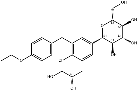 Dapagliflozinepropaandiol-monohydraat