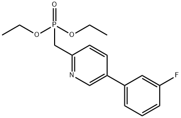 Diethyl-((5-(3-fluorfenyl)pyridine-2-yl)methyl)fosfonaat