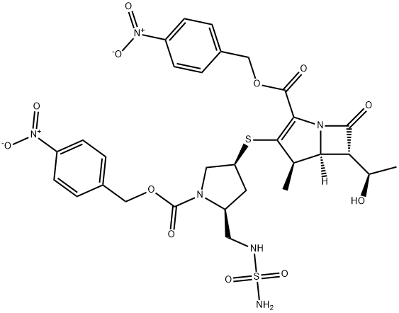 Doripenem condensatieverbinding