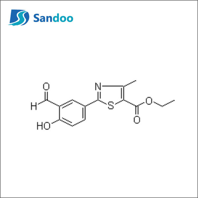Ethyl 2-(3-formyl-4-hydroxyfenyl)-4-methylthiazool-5-carboxylaat