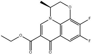 Ethyl (S)-9,10-difluor-3-methyl-7-oxo-2,3-dihydro-7H-pyrido[1,2,3-de]-1,4-benzoxazine-6-carboxylaat