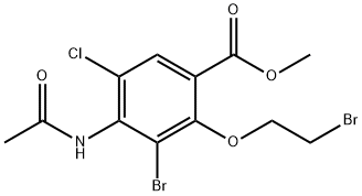 Methyl-4-(acetylaMino)-3-broom-2-(2-broomethoxy)-5-chloorbenzoaat