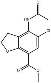 Methyl-4-(acetylaMino)-5-chloor-2,3-dihydro-1-benzofuran-7-carboxylaat