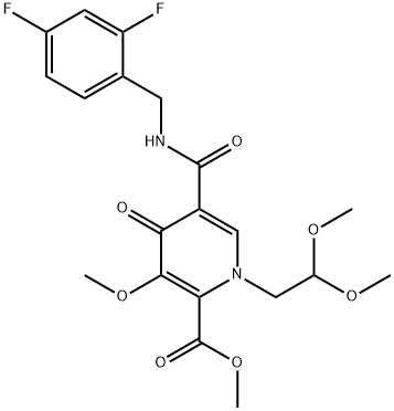 Methyl-5-(2,4-difluorbenzylcarbaMoyl)-1-(2,2-diMethoxyethyl)-3-Methoxy-4-oxo-1,4-dihydropyridine-2-carboxylaat