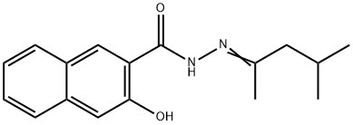 N'-(1,3-dimethylbutylideen)-3-hydroxy-2-naftohydrazide