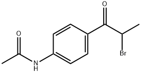 N-[4-(2-broompropanoyl)fenyl]acetamide
