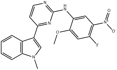 N-(4-fluor-2-Methoxy-5-nitrofenyl)-4-(1-Methylindol-3-yl)pyriMidin-2-aMine