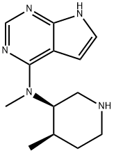 N-methyl-N-((3R,4R)-4-methylpiperidine-3-yl)-7H-pyrrolo[2,3-d]pyrimidine-4-amine