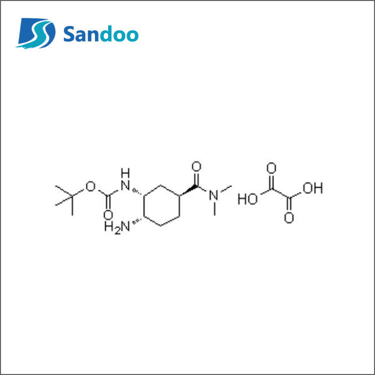 Tert-Butyl [(1R,2S,5S)-2-Amino-5-[(Dimethylamino)Carbonyl]Cyclohexyl]Carbamaatoxalaat