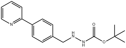 tert-Butyl-2-(4-(pyridine-2-yl)benzyl)hydrazinecarboxylaat